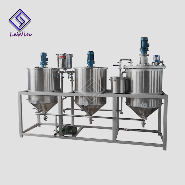 Three Tank Refinery Equipment